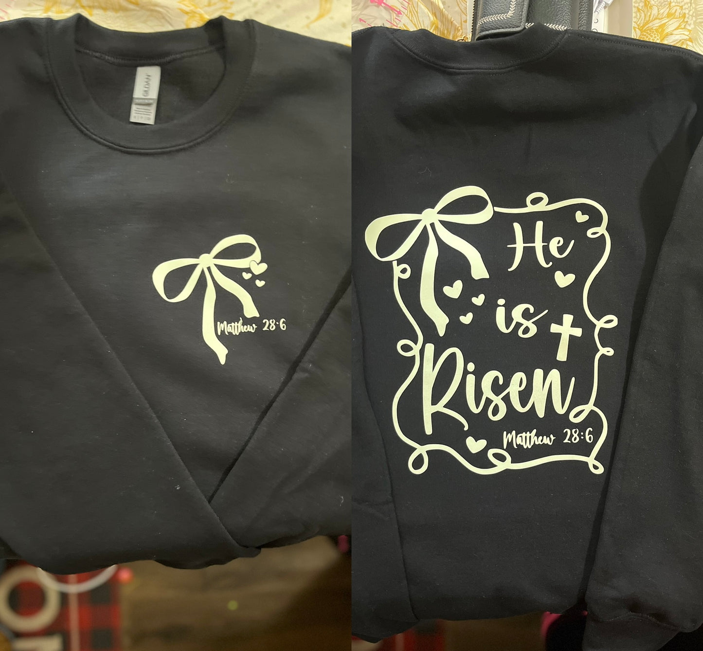 He is risen sweater