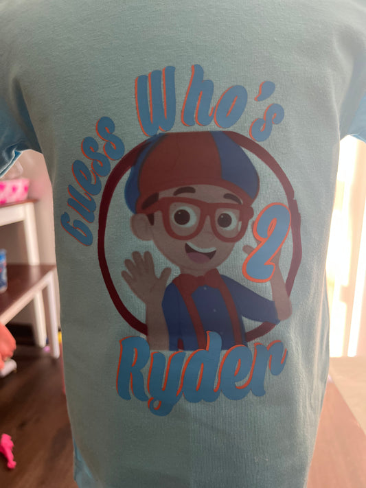Blippi Custom shirt